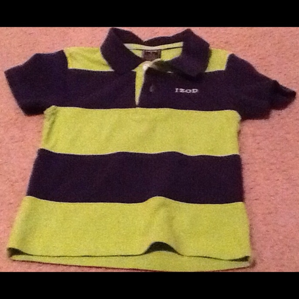 Boy's Izod Stripped Polo